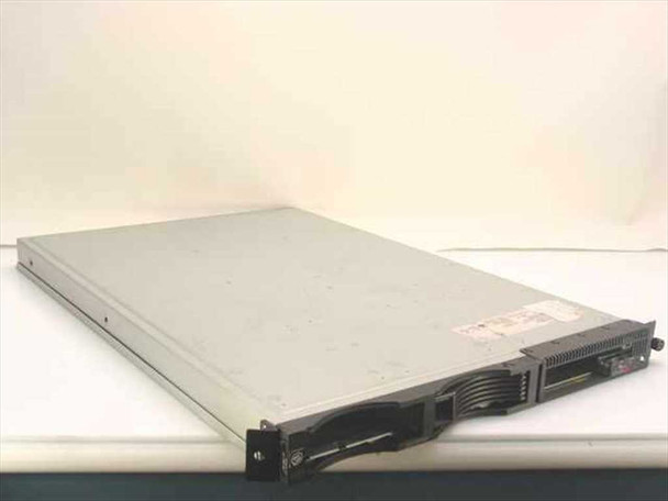 IBM xSeries 330 8654-51Y 1U rackmount server – angled front view showing chassis and right-side power supply bay