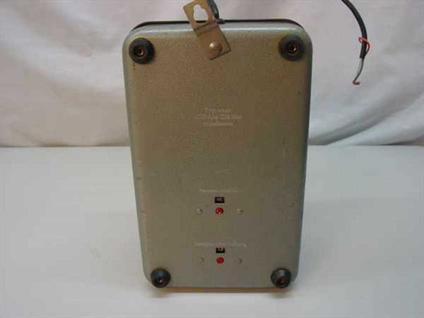 Carl Zeiss 392622 power supply – rear panel view showing two red indicator/connector points and rubber feet on painted metal chassis