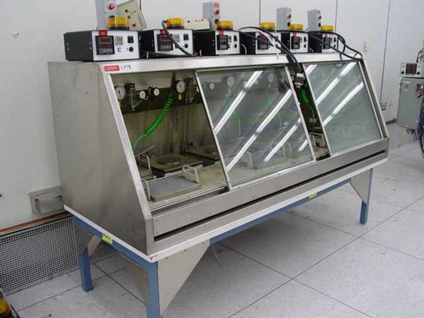 Watlow AFP Omron CB-II 942 H5CR-B Six 3000W Hot Plate Temperature Time Flow ~!