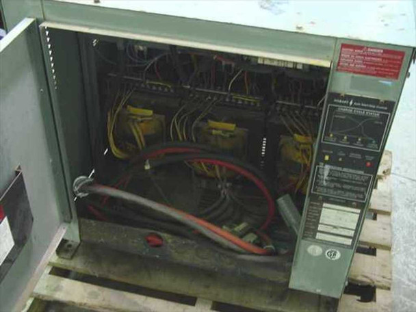 Hobart 865C3-6 interior with door open showing transformer assembly, wiring, and internal components