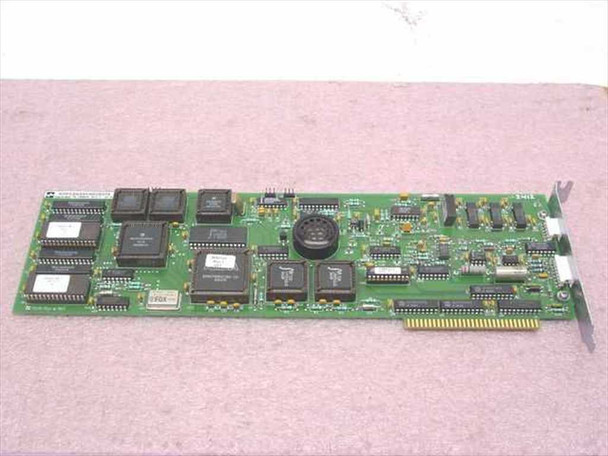 Ventritex 2000828 8-Bit ISA Long Card – top-down view showing full PCB with multiple ICs and chip population