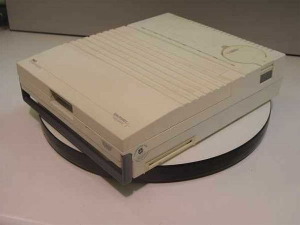 Telectronics 9602 Network Programmer — top/rear view with unit closed showing integrated floppy drive bay and vented housing
