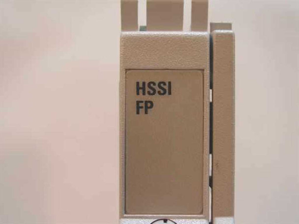 Nortel NTFN58GA HSSI FP Card – close-up of beige faceplate label reading HSSI FP