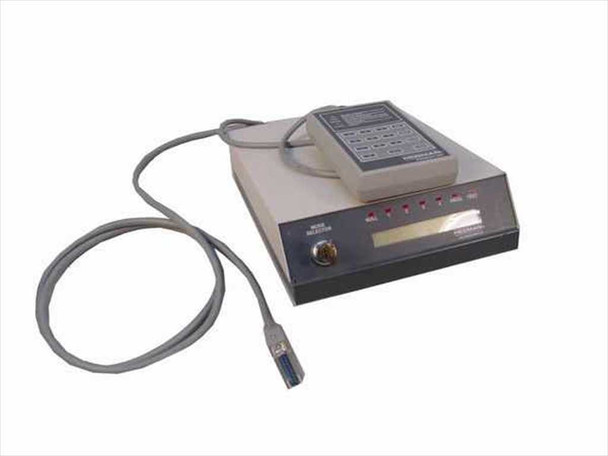 Hedman PCC8000 PC Checkwriter desktop unit with Program Unit keypad and cable – full front-angle view