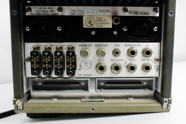 Hewlett Packard 78901A Patient Bedside Monitor with 78203C 78302C Modules
