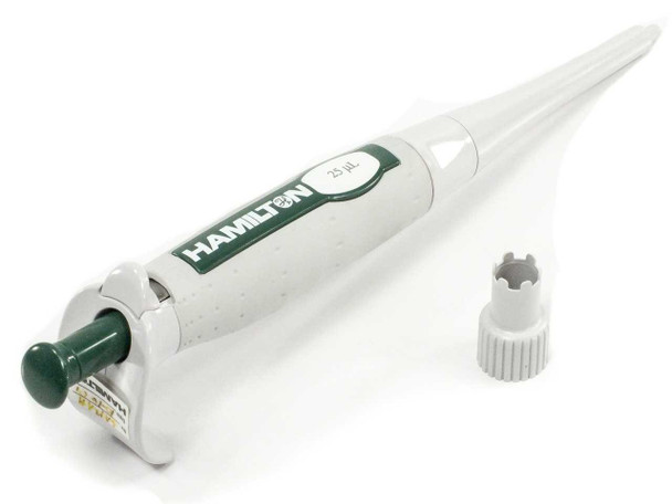 Hamilton 55019-05 Single-Channel Fixed Volume SoftGrip Pipette 25µL - Open Box