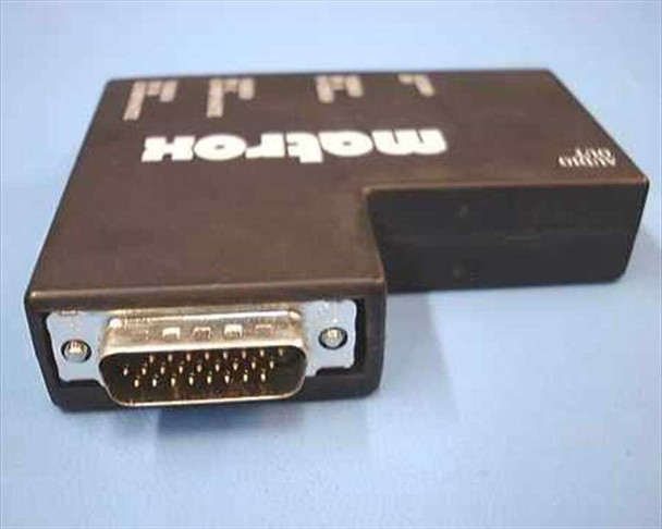 Matrox Audio Video Converter – rear view showing 26-pin D-Sub host connector interface