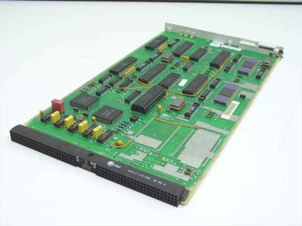 AT&T Lucent TN758 Pooled Modem Card — reverse-angle top view showing component side with AT&T logo and board markings