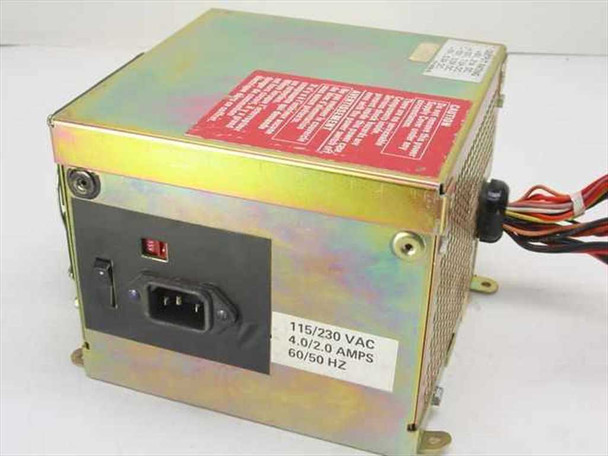 Zenith ZDS 234-850 power supply – front panel showing IEC AC inlet, power switch, and 115/230VAC 4.0/2.0A 60/50Hz rating label