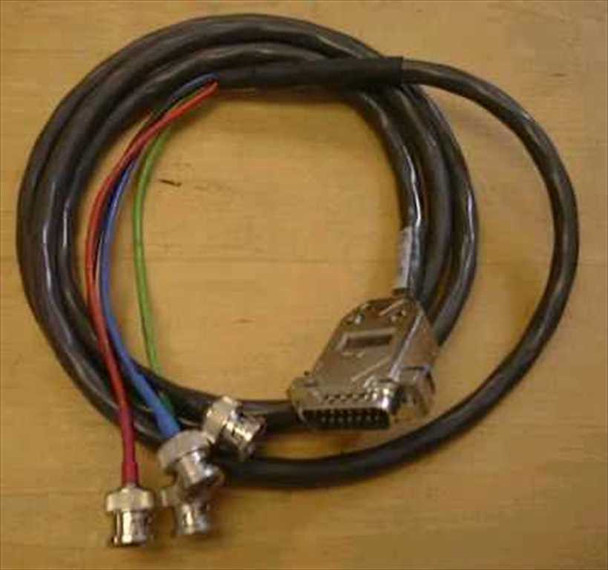 Generic Monitor Cable RGBS BNC / 15 Pin Cable MAC