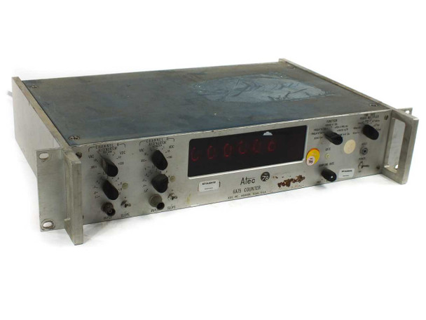 ATEC 6A75 Electronic Counter with VINTAGE Tube Display and Dual Marker - As Is