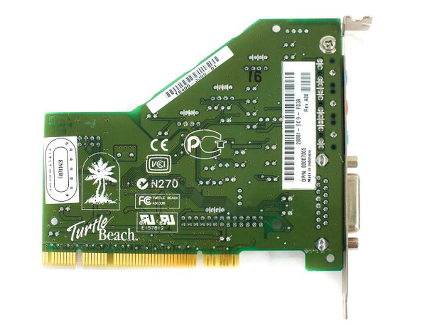 Dell 07005 PCI Sound Card OEM 64-Voice - Turtle Beach Aureal Vortex AU8820B2