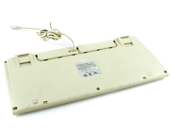 Dell AT101 keyboard – bottom view showing label with model AT101 and FCC ID GYUM95SK