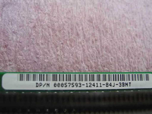 Dell OptiPlex GLX 82195 motherboard edge label showing DP/N barcode 00057593-12411-84J-3BNT
