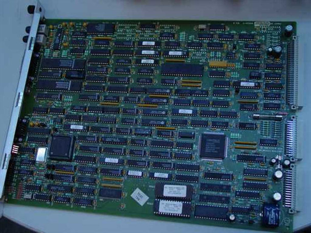 Cabletron IRBM 9000224-11 Fiber Ethernet Console Module — top-down view of full PCB showing populated board with ICs, memory chips, and edge connector