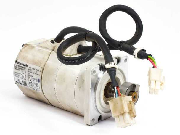 Panasonic AC Servo Motor 92 Volt 3000 RPM .2kW MSMA022C1A