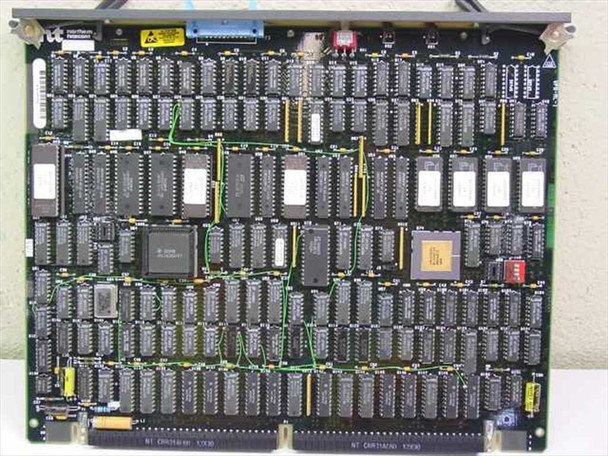 Nortel NT8D17AA TDS Card – close-up of PCB component side showing main ICs and NT DAR71A/001 edge connector markings