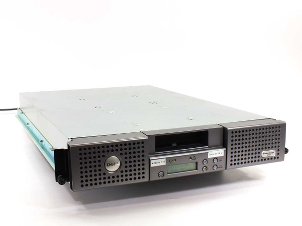 Dell PowerVault 124T 0NH3F8 LTO4H 2 Magazines SAS Tape Autoloader