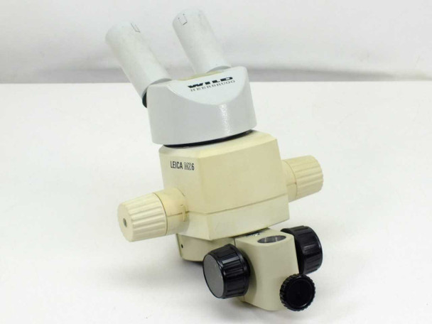 Wild Heerbrugg Microscope Head with Leica MZ6 0.63x-4x Zoom, Olympus Focus Block