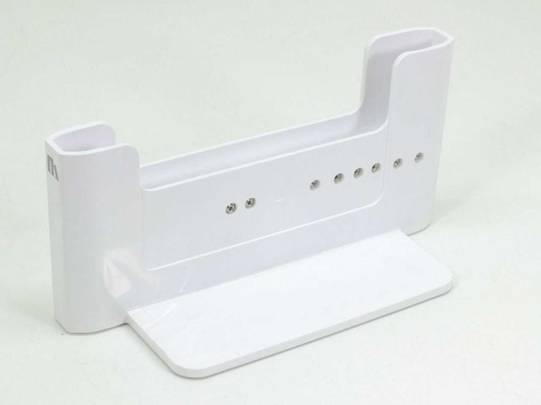 Henge Docks HD01VB15MBP vertical dock – angled rear view showing connector pin row and side cutouts