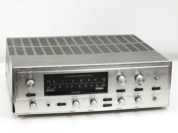 Pioneer SX-2000 AM/FM Tube Stereo Receiver AS IS for Parts