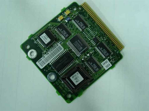 HP 5064-5872 PCBA SCSI Terminator Card – top view showing green PCB with multiple ICs and 40-pin gold edge connector