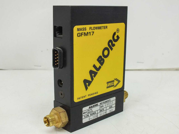 Aalborg GFM17 Mass Flowmeter 0-100 SCCM N2 500 PSI