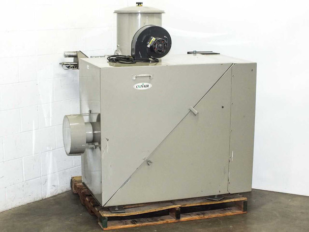 Conair PD7.5 Roots 45 RAI Positive Displacement Vacuum Pump DC1 Dust Collector Encl
