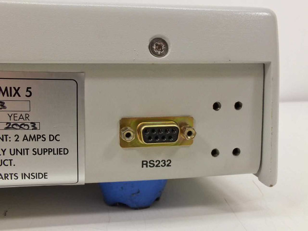 DPC Micromix 5 rear right panel — DB9 RS-232 serial port connector