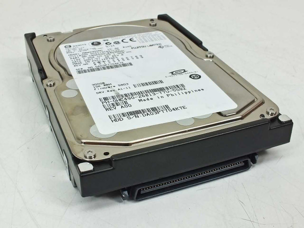 Fujitsu MAW3300NC 300GB 10K RPM Ultra320 80pin SCSI Hard Drive Dell PN HC490