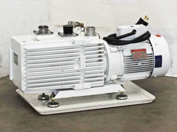 Leybold-Heraeus D60A Trivac Rotary Vane Dual Stage Mechanical Vacuum Pump