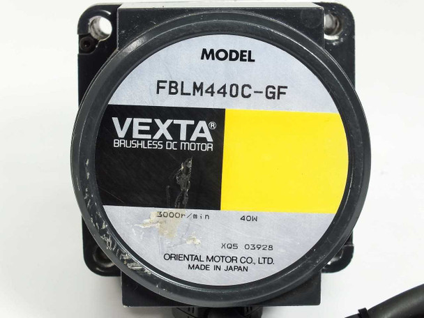 Oriental Motor FBLM440C-GF VEXTA 40W Brushless DC Motor w/ GF4G15 15:1 Gear Head