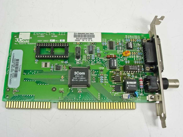 3COM 8362-11 16 Bit ISA Etherlink III 3C509