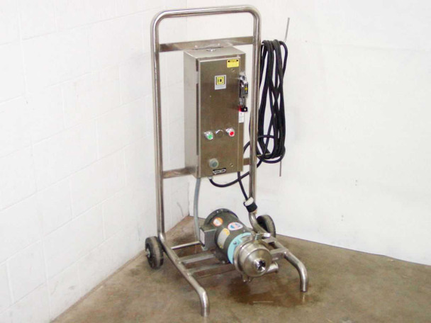 Waukesha 2045 Centrifugal Pump w/ Baldor 1.5HP Motor on Skid