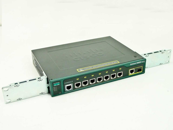 Cisco WS-C2960G-8TC-L Catalyst 2960G Series 7 Port Gigabit 10/100/1000 Switch