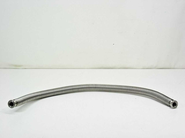 QF 1 3/16" Stainless Steel Vacuum Pump Flex Hose 30 Inches