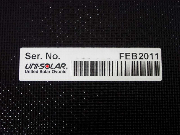 Uni-Solar PVL-136 Watt PowerBond Flexible 24V Amorphous Solar Panel RV UL MC3