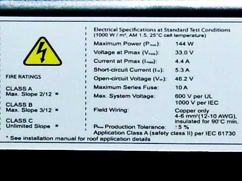 Uni-Solar ePVL-144T 144 Watt 24 Volt Solar Panel - PowerBond Flexible - MC4
