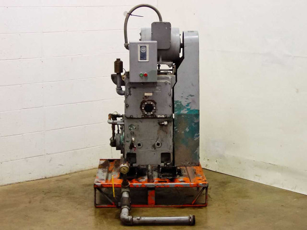 Kinney Vacuum Co. KT-150A/B Triplex Pump for Parts or Repair w/ Allen Bradley Control Box