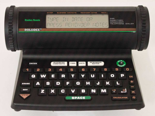 Radio Shack EC-333 24K Rolodex Directory Organizer Telephone Dialer