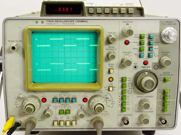 HP 1740A Oscilloscope OPT 034