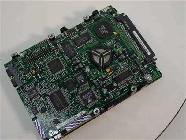 Compaq 336366-001 SCSI hard drive – bottom PCB view showing controller chips and circuit board