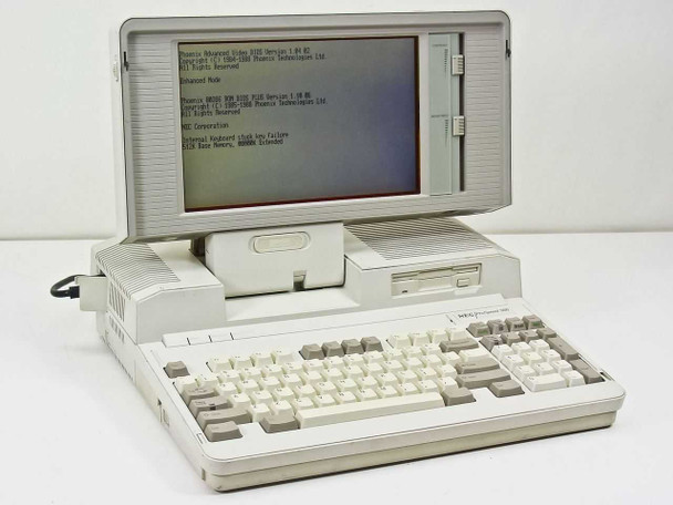NEC ProSpeed 386 Microcomputer Vintage 386 Laptop Computer