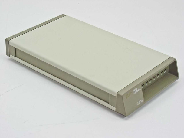 Zenith ZM-2401 External 2400 Baud Modem w/ AC Adapter and RJ11 Ca