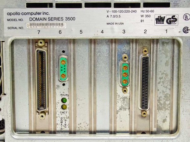 Apollo 3500 Domain Series Desktop Computer, ESDI interface 25MHz