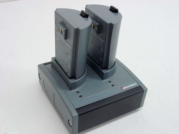 Intermec TZ2410 2-Bay Battery Charger includes 2 Batteries