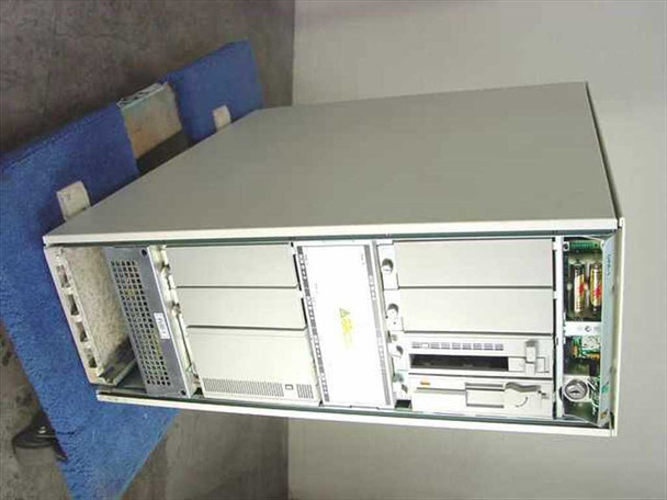 Bull SA UUNX 3601-403 XVA tower server – front/side view showing drive bays and expansion area