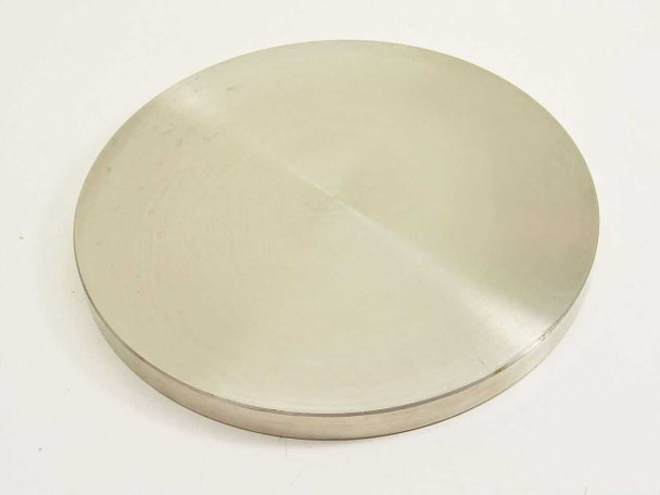Vacuum 8.75" Stainless Steel Blank Plate