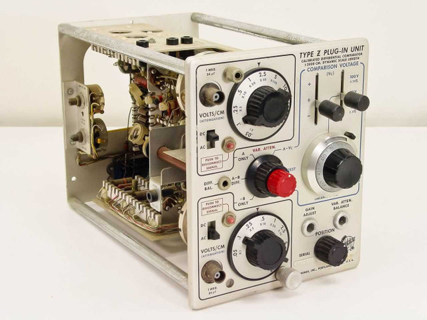 Tektronix Type Z Plug-in Unit Calibrated Differential Comparator