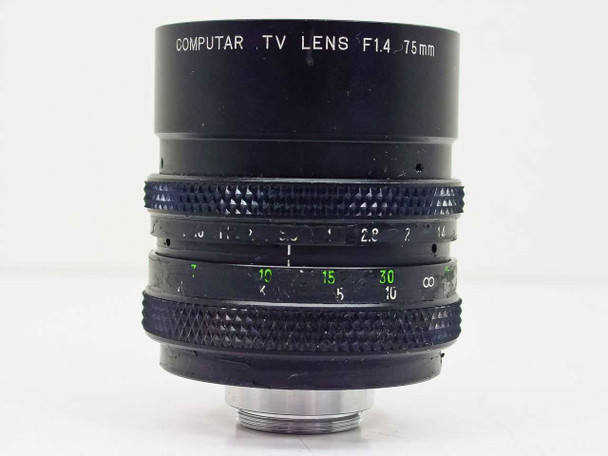 Computar 75mm / F1.4 C-Mount TV Lens